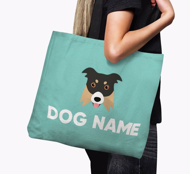 Personalized {dogsName} Icon Canvas Bag